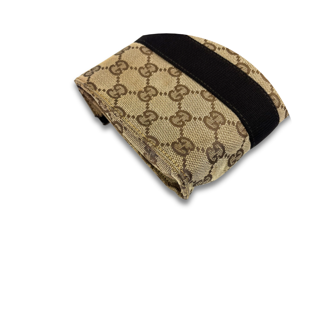 Gucci GG Canvas Fold-Over Pouch