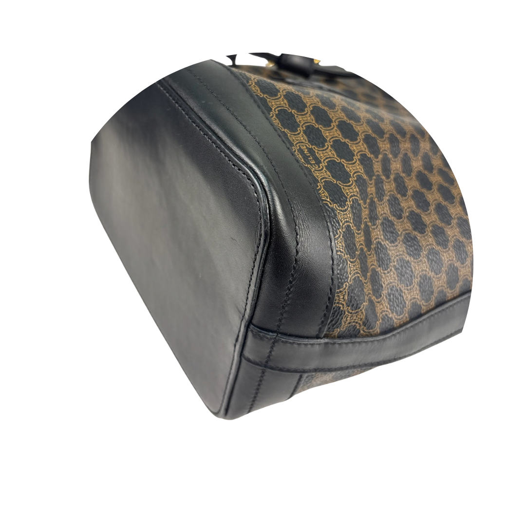 Celine Macadam Drawstring Crossbody