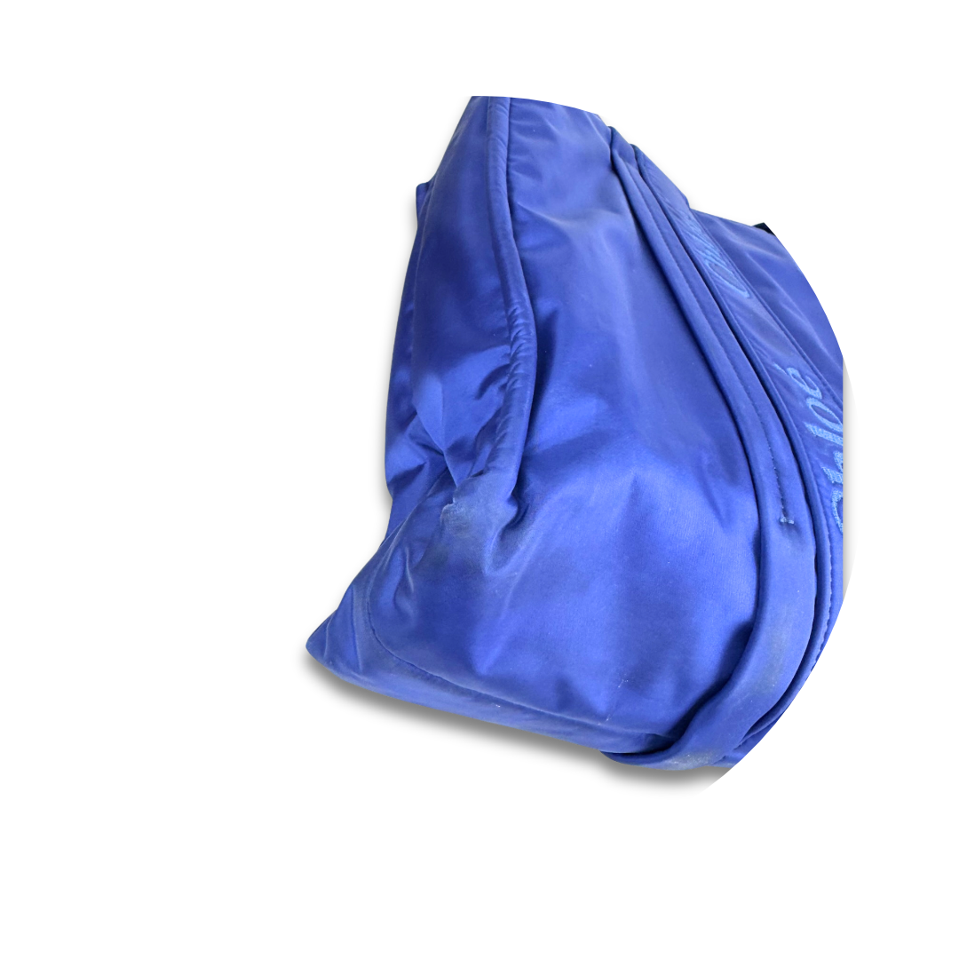 Chloe Blue Nylon Woody Tote