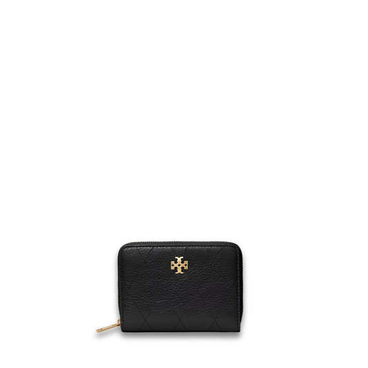Tory Burch Small Charlie Quilted Zip Continental Wallet