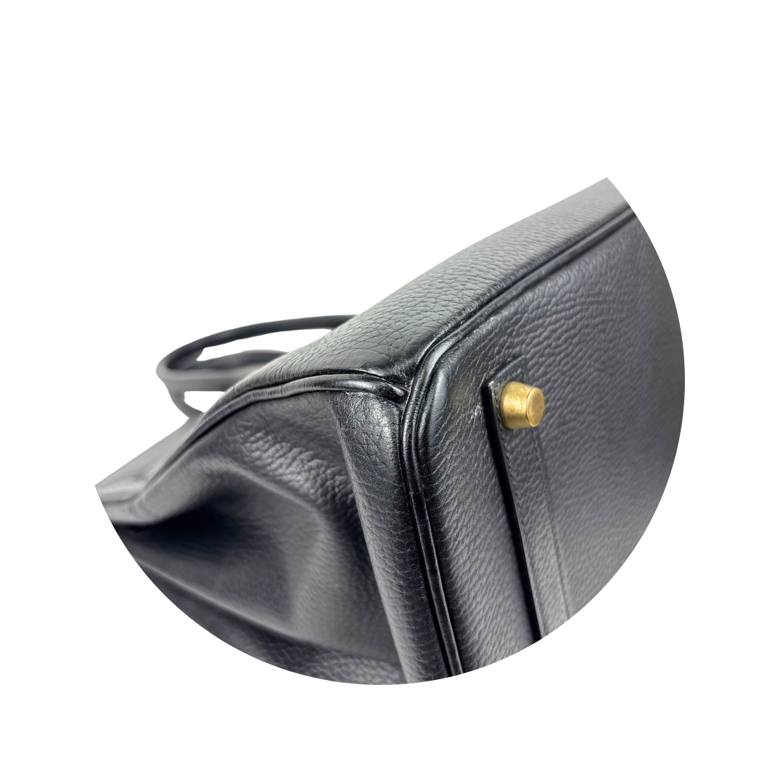 Hermès Ardennes Birkin 35 Noir