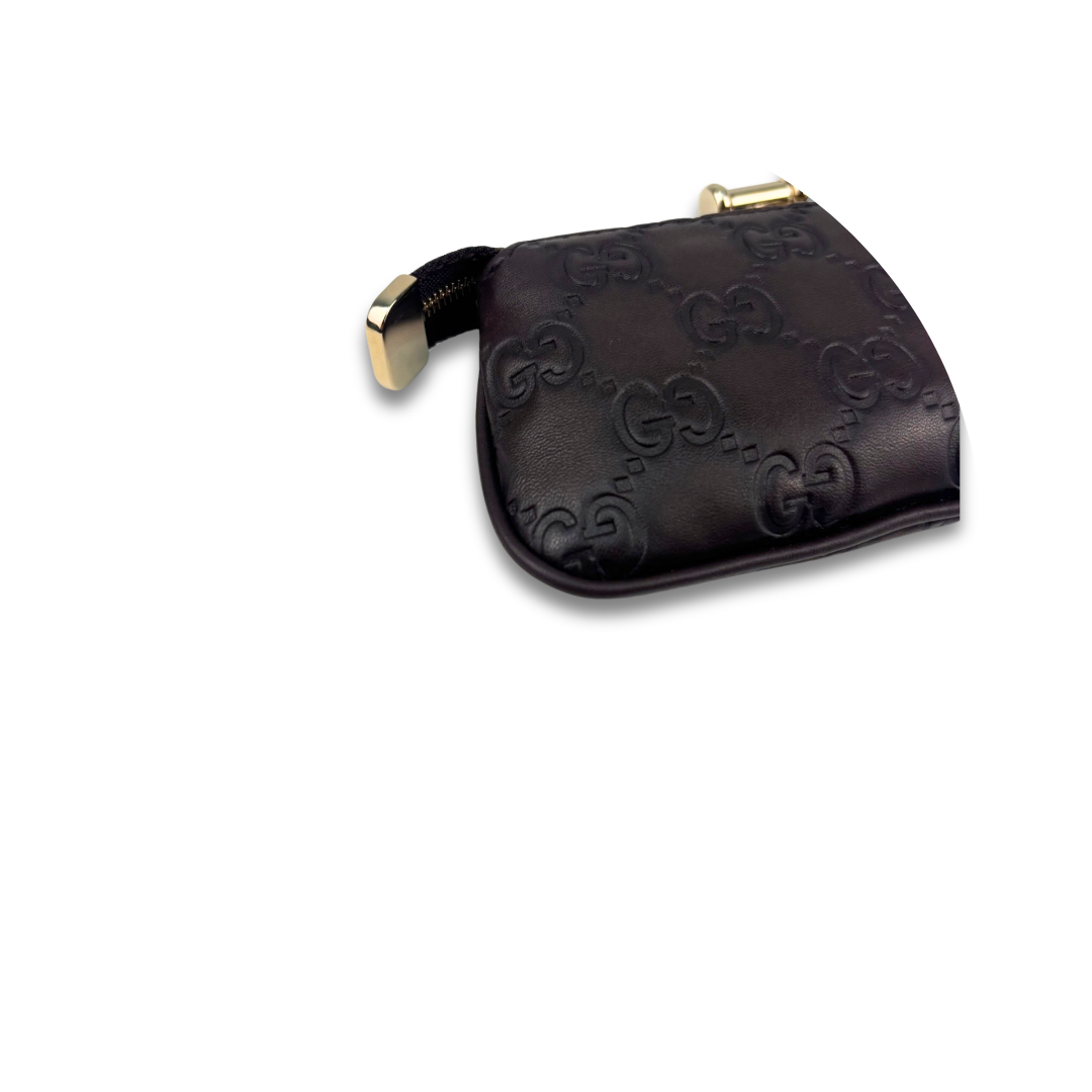 Gucci Brown Guccissima Key Pouch