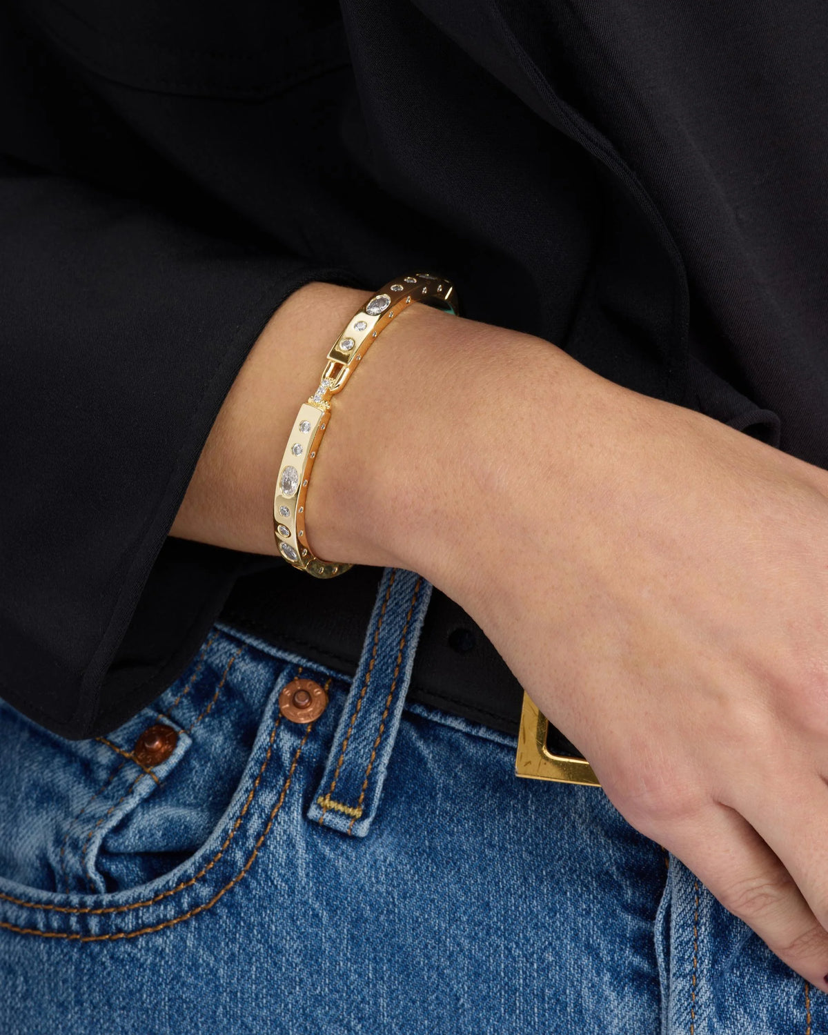 Melinda Maria 6mm Ashley Sunset Lock Cuff
