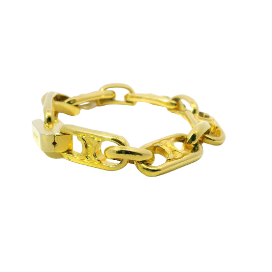 Celine Vintage Oversized Link Bracelet