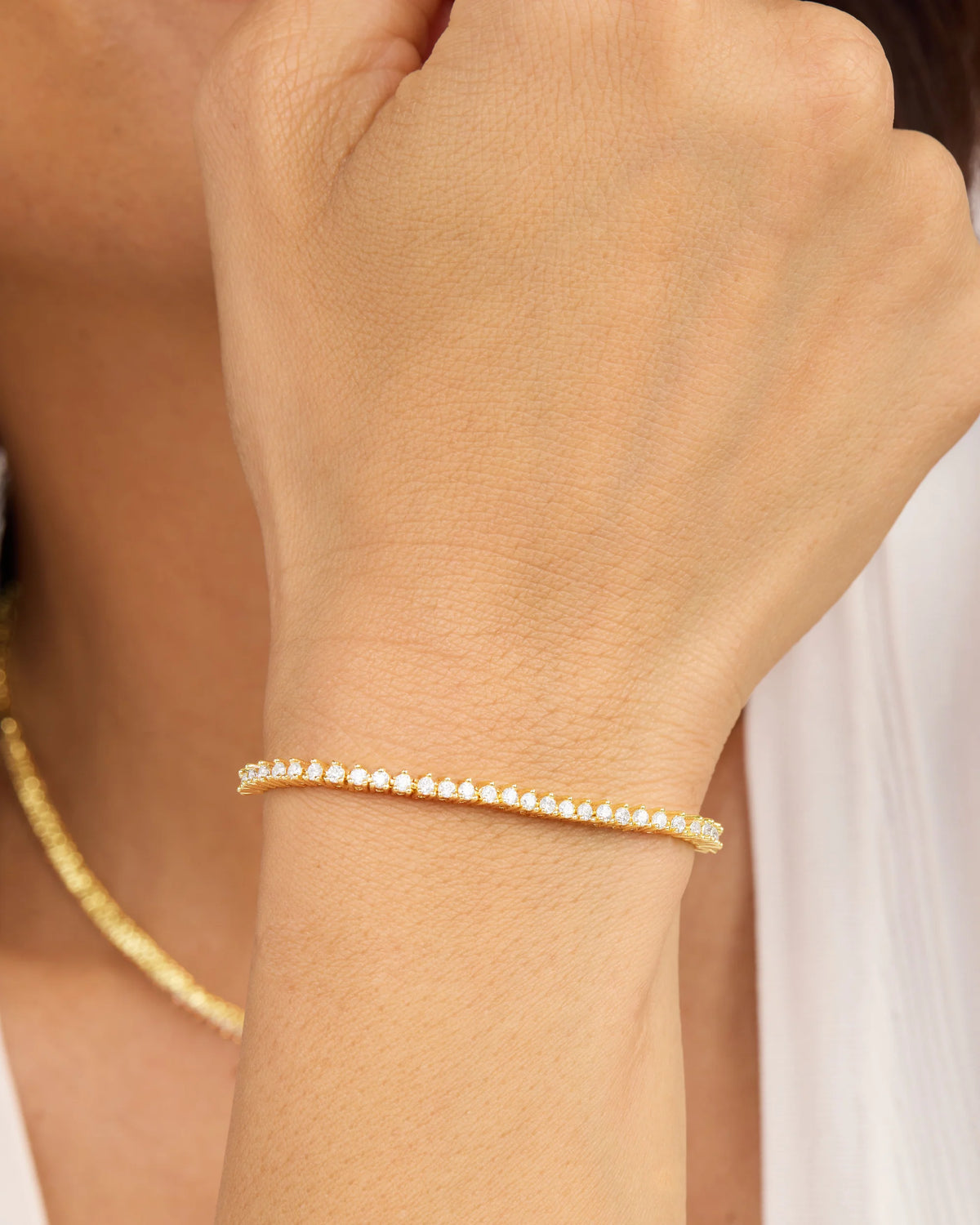 Melinda Maria Baby Not Your Basic Tennis Bracelet