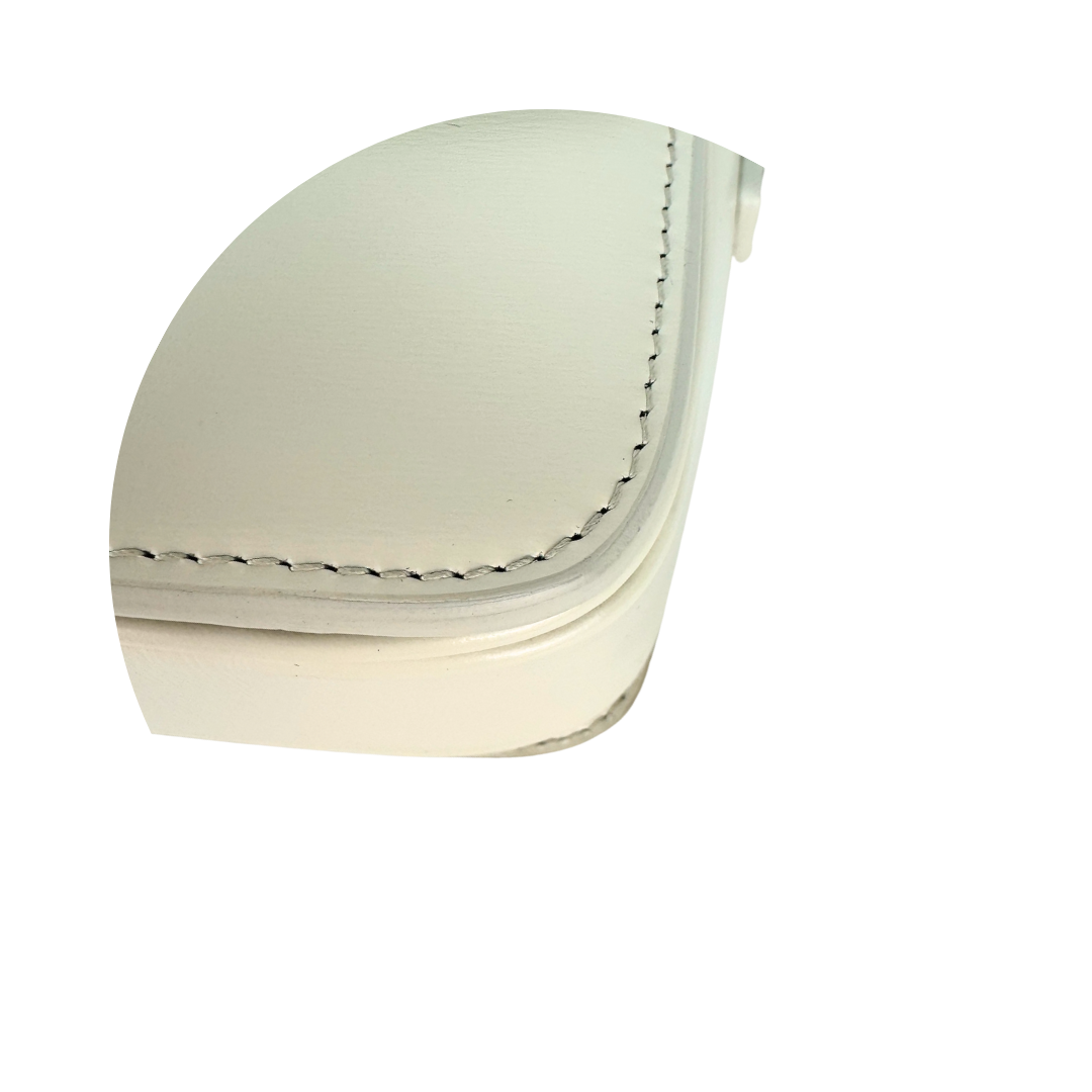 Celine White Teen Triomphe Bag