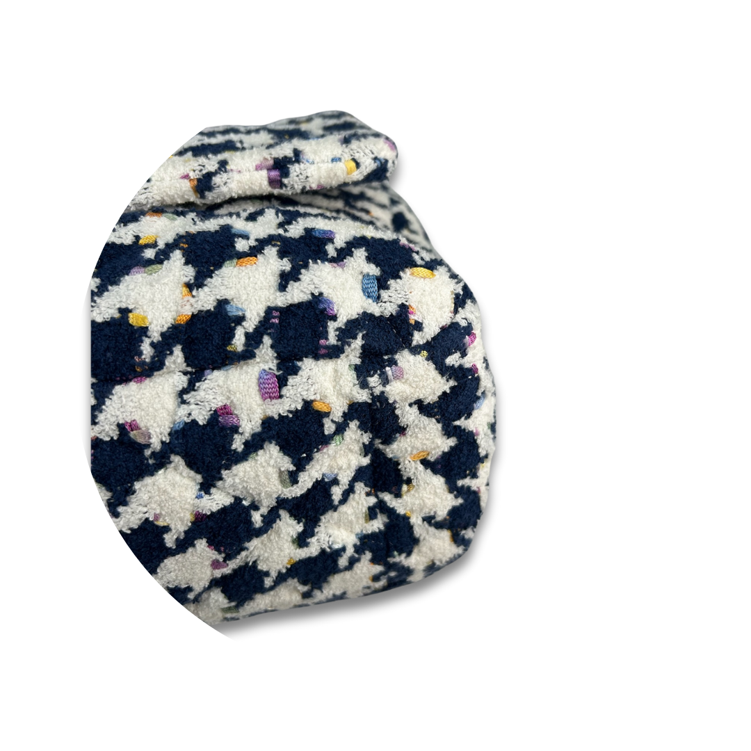 Chanel Tweed Houndstooth Chanel 19 Maxi