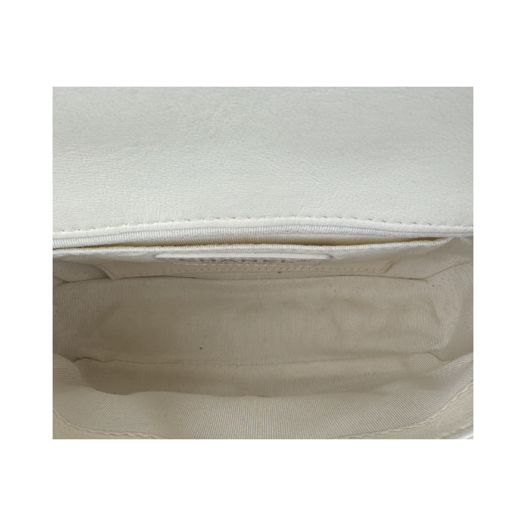 Chanel Cream My Precious Pearls Mini Flap Bag