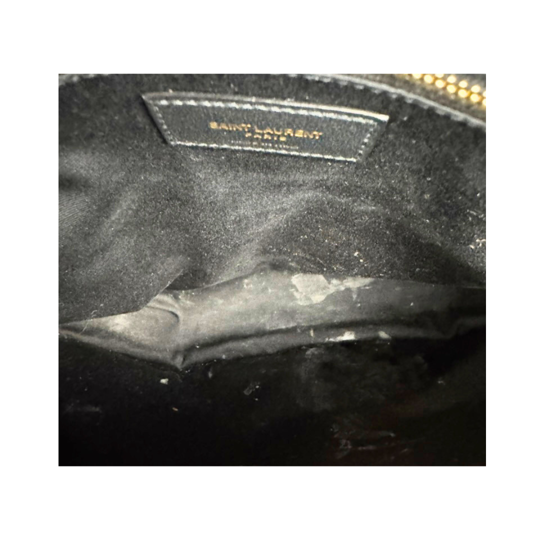 YSL Large Loulou Black Shoulder Bag