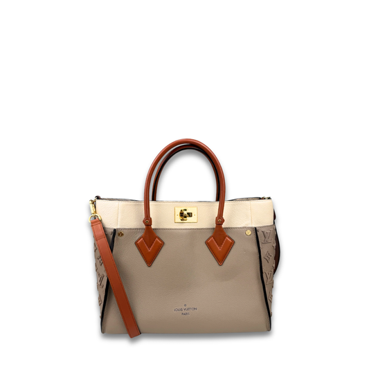 Louis Vuitton Taupe On My Side MM