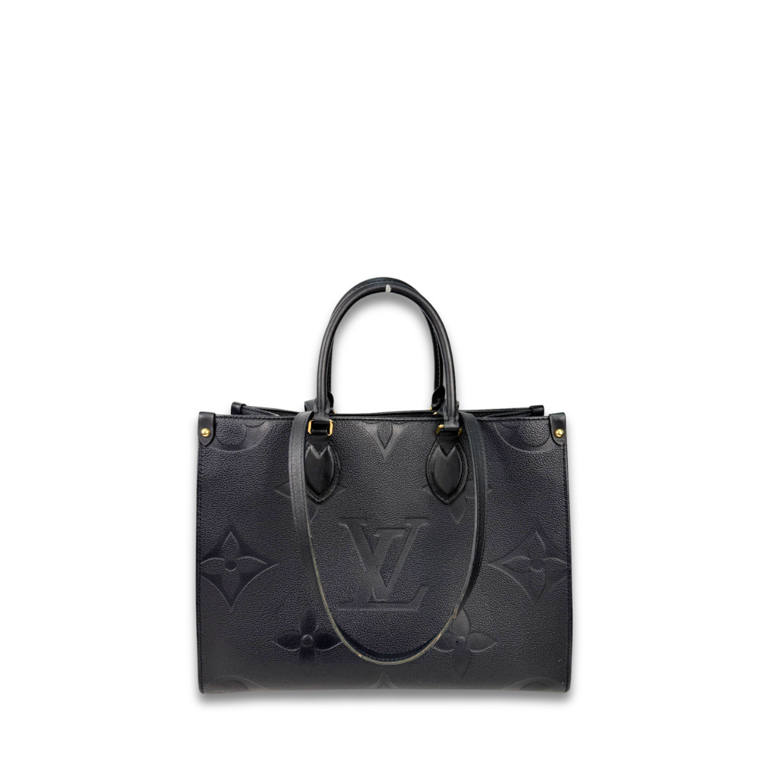 Louis Vuitton Black Empreinte OnTheGo MM
