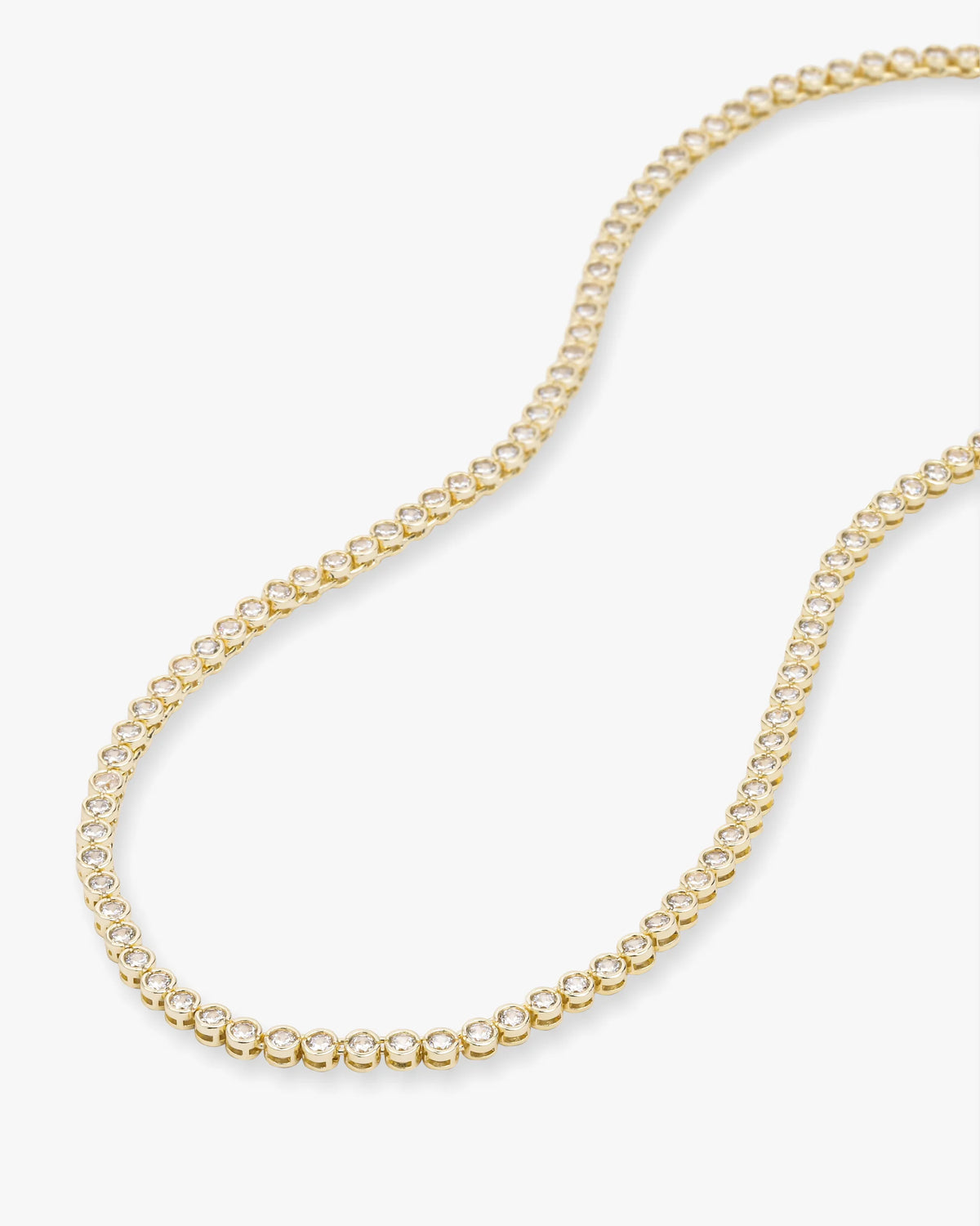 Melinda Maria Baroness Tennis Necklace 3mm