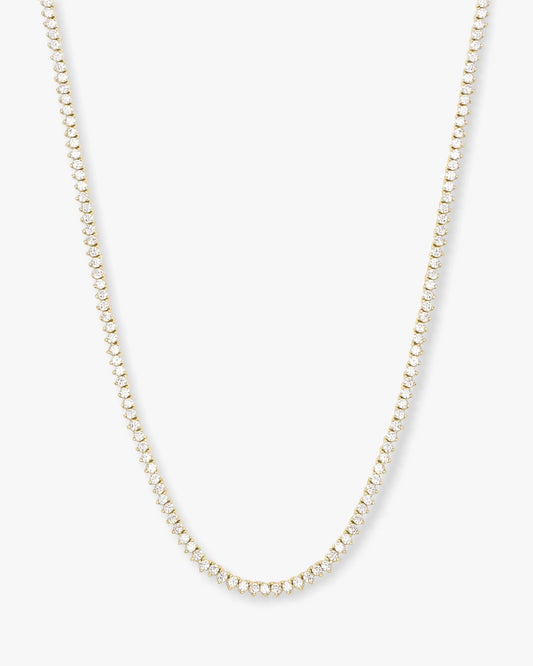 Melinda Maria Baby Not Your Basic Tennis Necklace