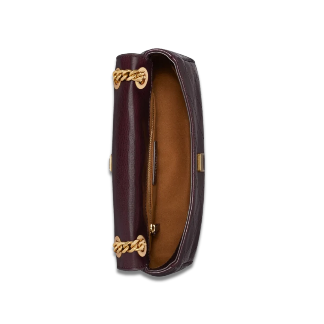 Tory Burch Charlie Quilted Small Shoulder Bag