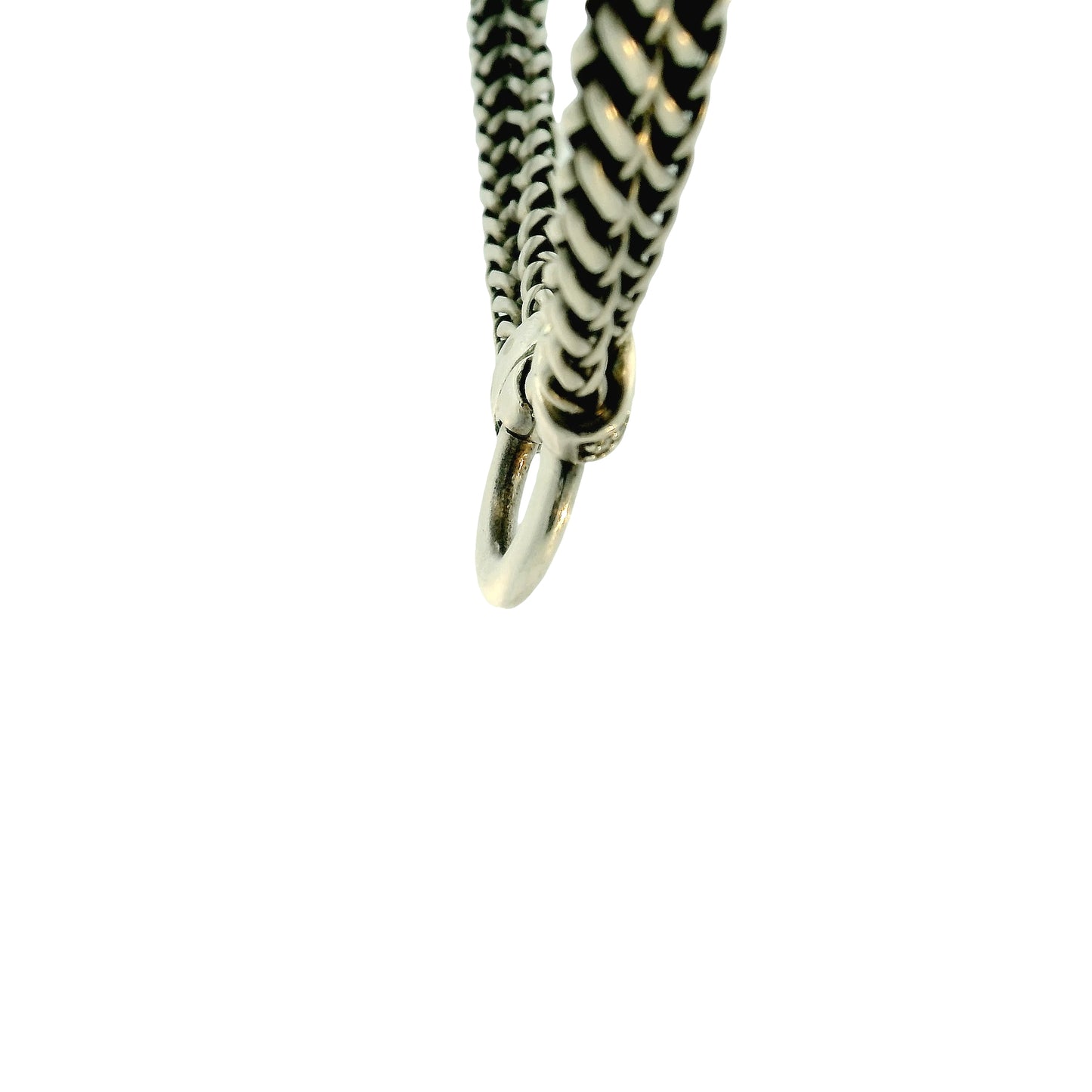 David Yurman Sterling Silver Double Wheat Chain Necklace