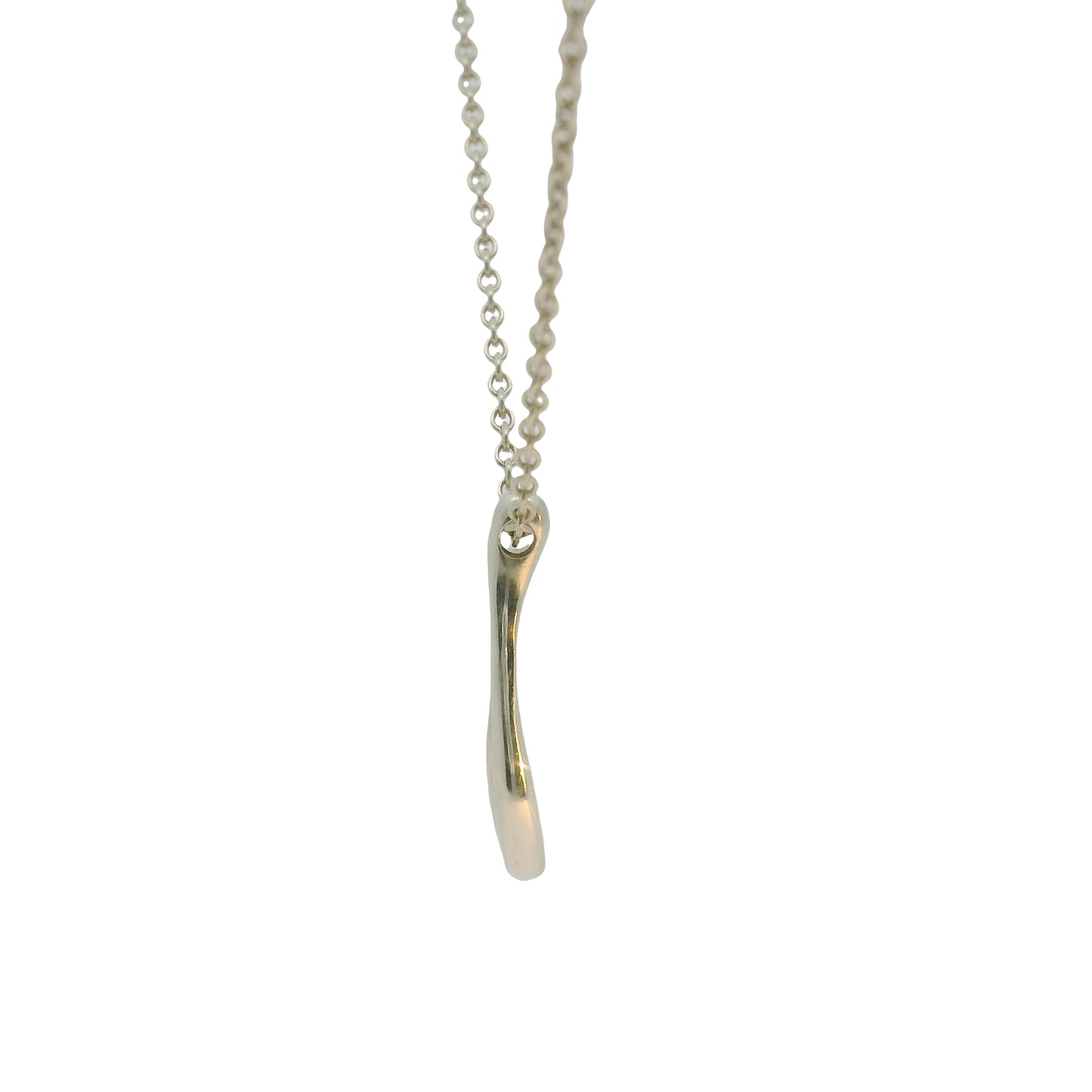 Tiffany & Co Open Teardrop Pendant Necklace
