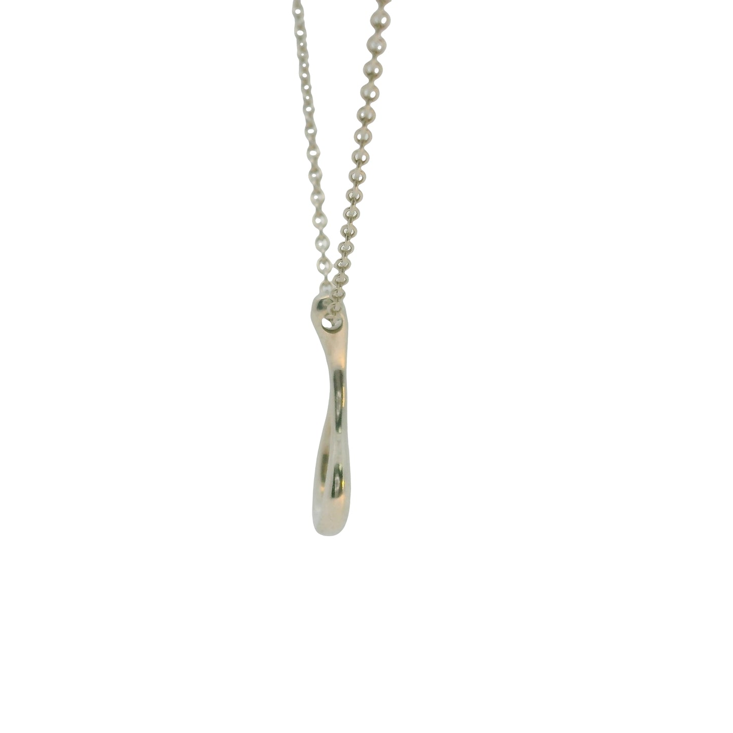 Tiffany & Co Open Teardrop Pendant Necklace