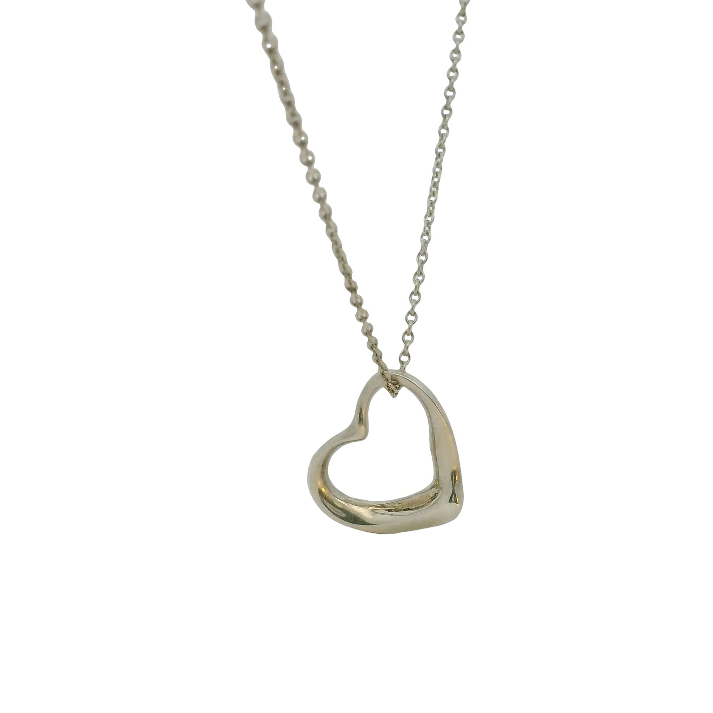 Tiffany & Co Elsa Peretti Open Heart Necklace