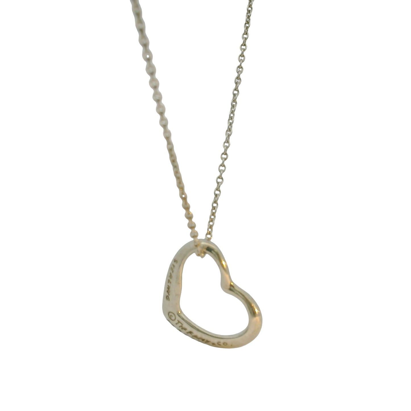 Tiffany & Co Elsa Peretti Open Heart Necklace