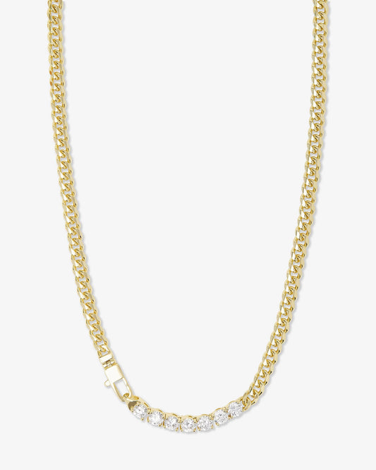 Melinda Maria Baby Julian Loves Diamonds Necklace