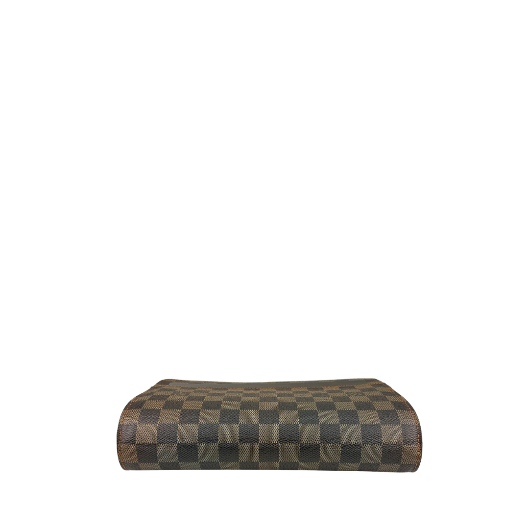 Louis Vuitton Damier Ebene Saint Louis Wristlet Clutch