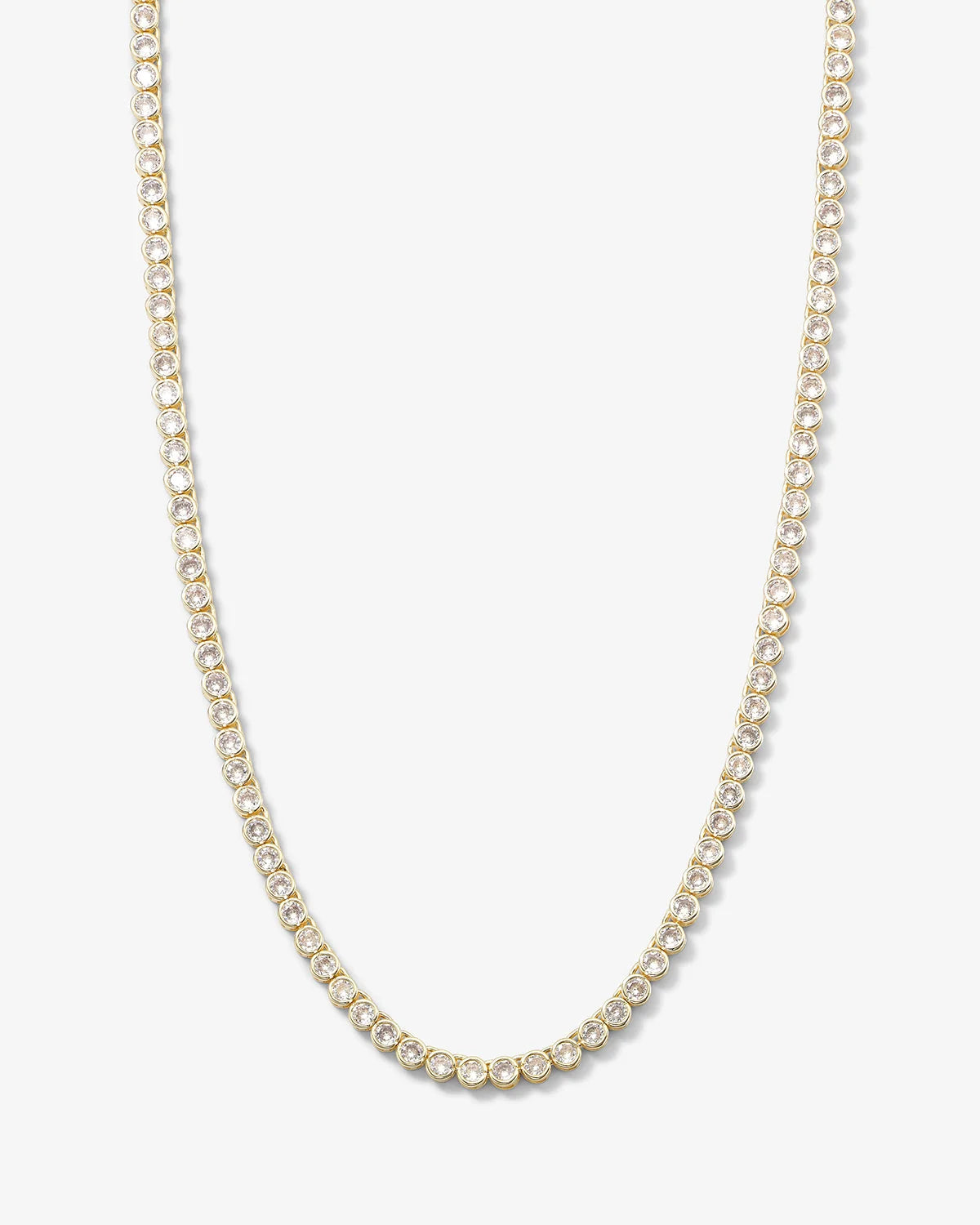 Melinda Maria Baroness Tennis Necklace 3mm