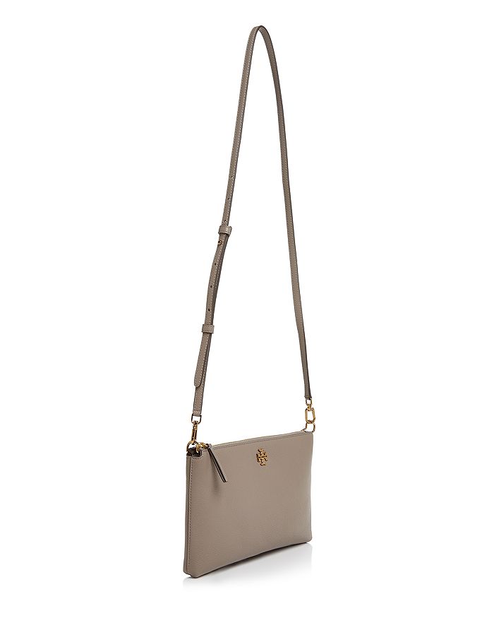 Tory Burch Mercer Pebbled Top-Zip Crossbody – Lola Saratoga