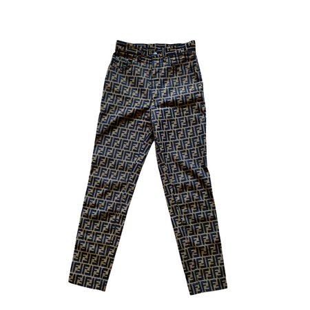 Vintage fendi top logo pants
