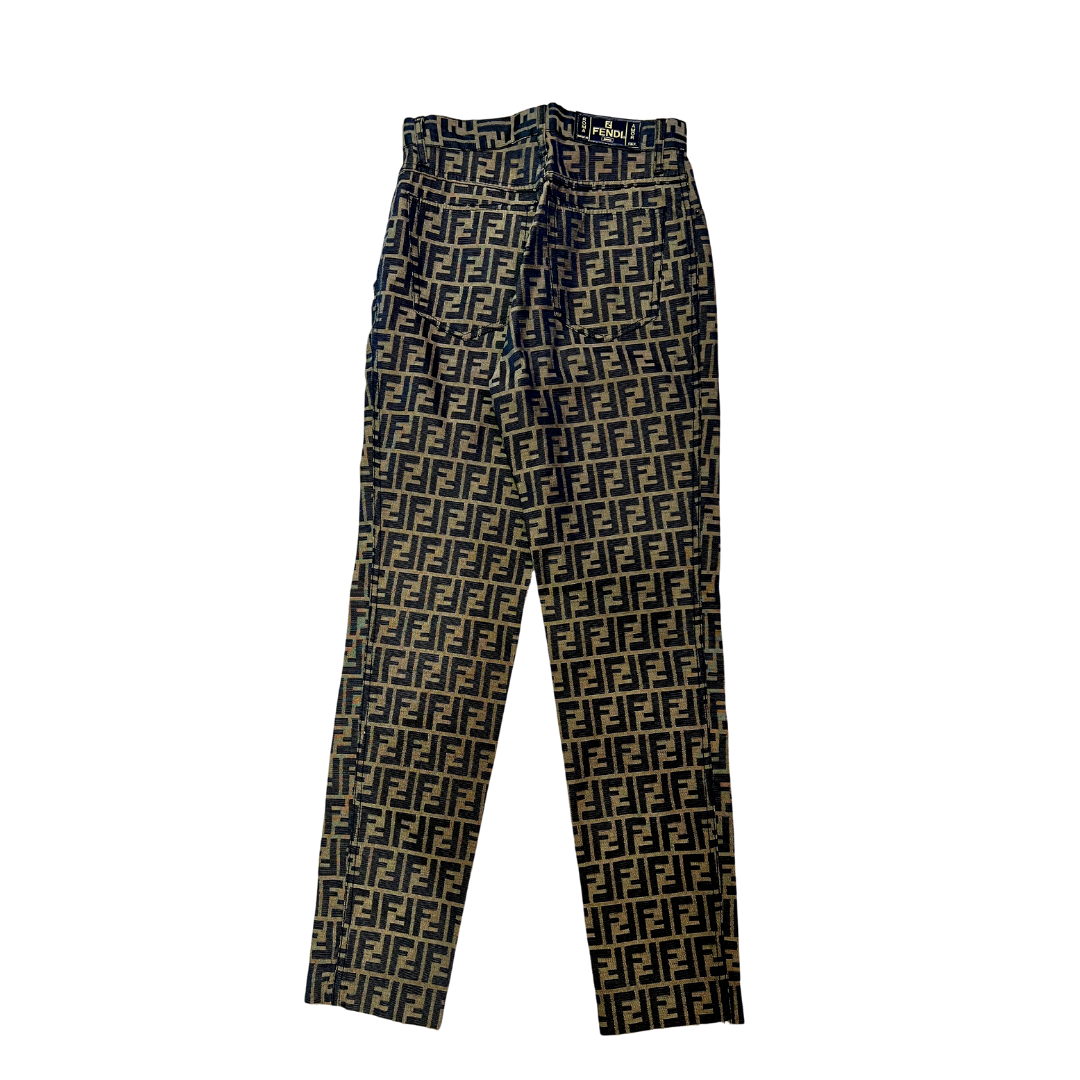 Fendi cheap leggings monogram