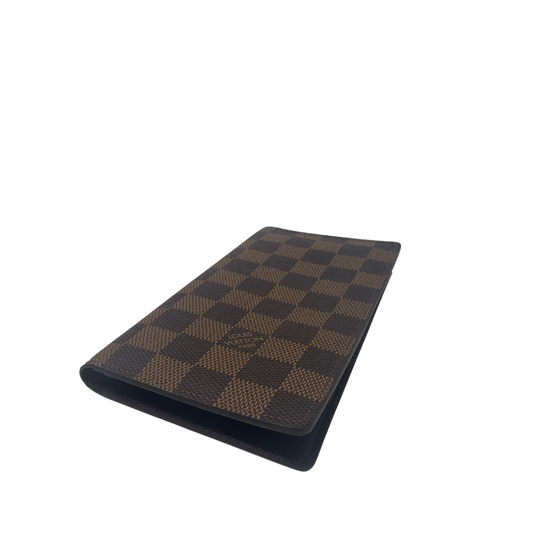 Louis Vuitton - Damier Ebene Wallet with Gold Chain – The Reluxed