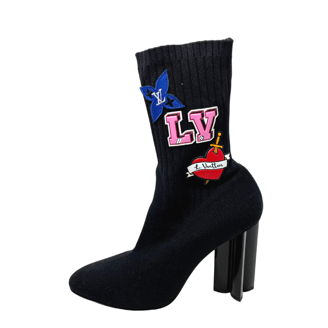 Buy Louis Vuitton Wmns Sock Sneaker Boot 'Patches' - CO 0178