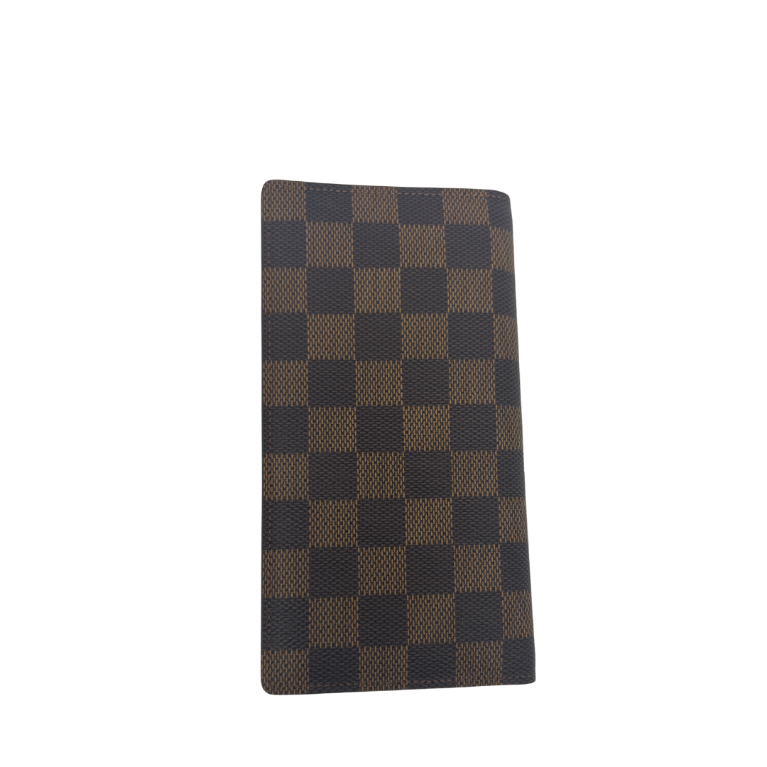 lv checkered wallet