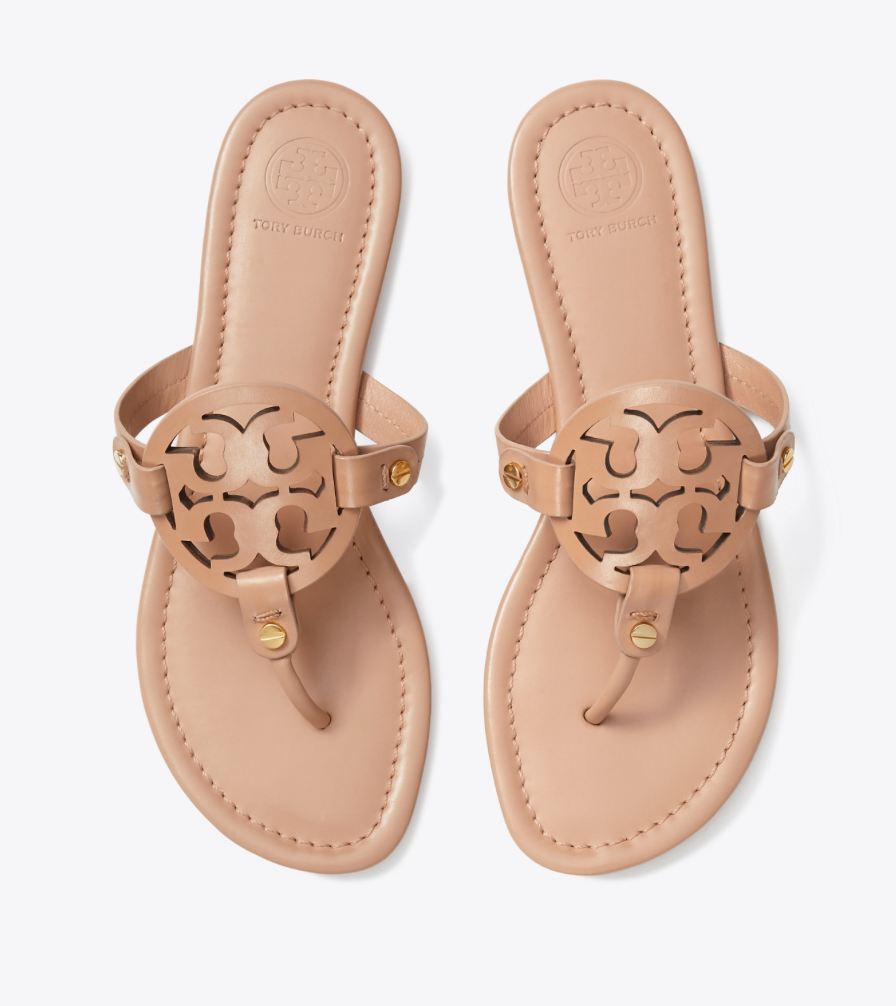 Tory Burch Miller Sandal Light Makeup