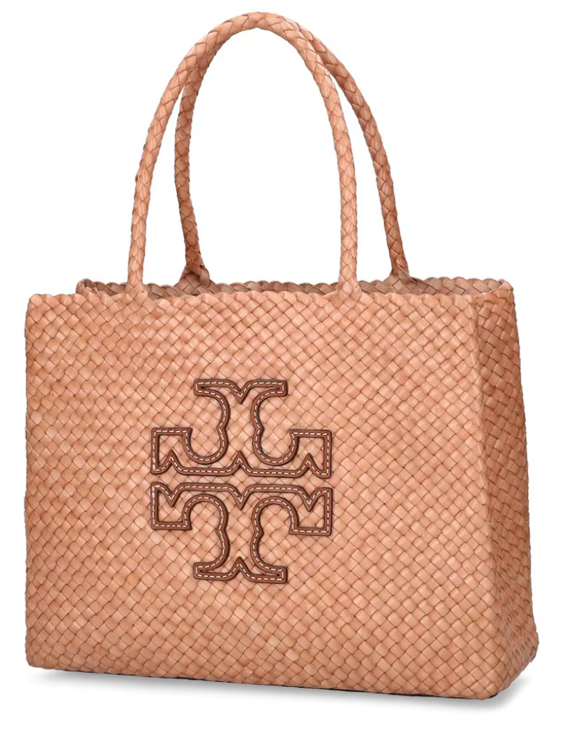 NWT Tory Burch Carter Smooth Leather Tote in Aged Vachetta