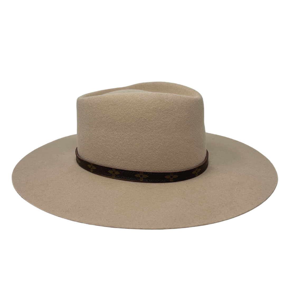 Repurposed LV Removable Hat Band – Boho Rococo Designs