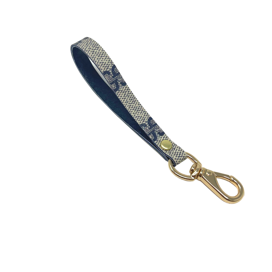 Louis Vuitton Azur Luxury Repurposed Key Fob