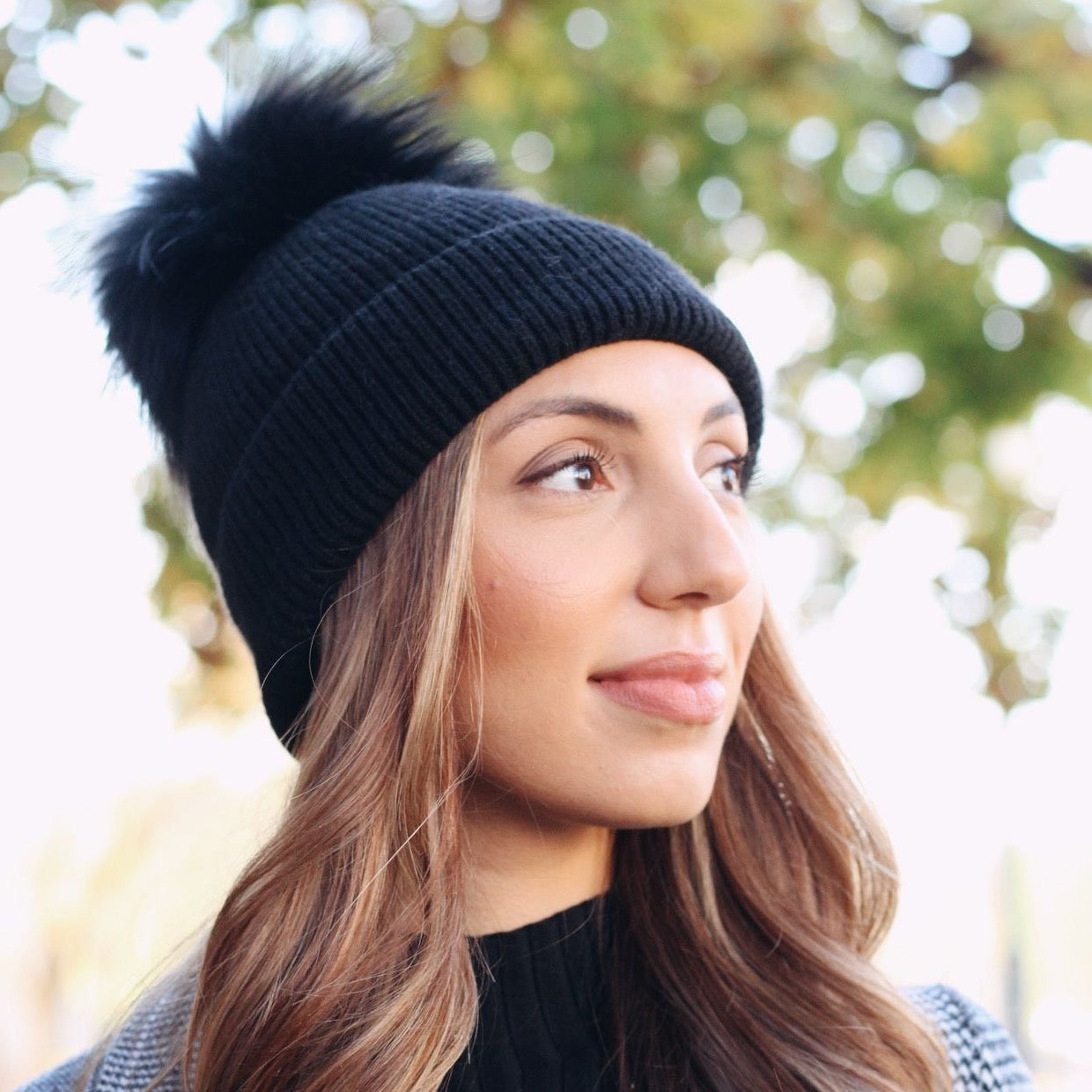 Linda Richards Angora Pom Hat – Lola Saratoga
